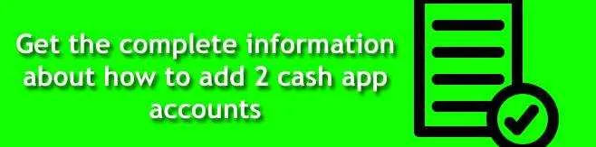 Can you have 2 cash app accounts?